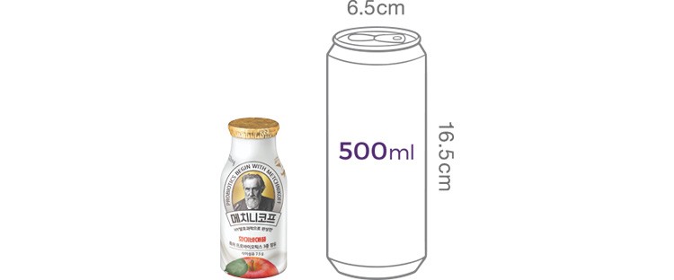 [한국야쿠르트] 메치니코프 화이바애플 (140mL x 4개)