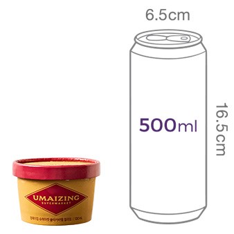[엄메이징슈퍼마켓X오로시] 솔티드 카라멜 젤라또 120mL