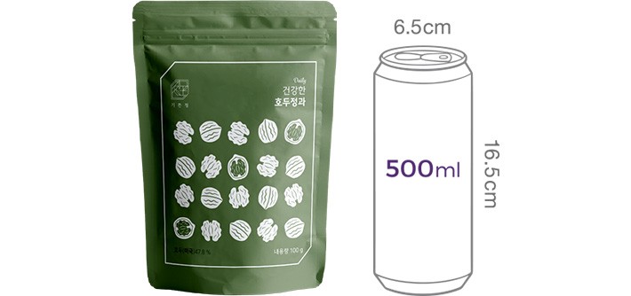 [기뜬정] 수제 호두정과 100g