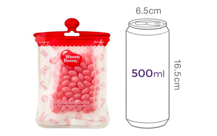 [위니비니] 버블껌맛 젤리빈 60g