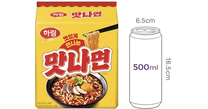 [하림] 맛나면 4입
