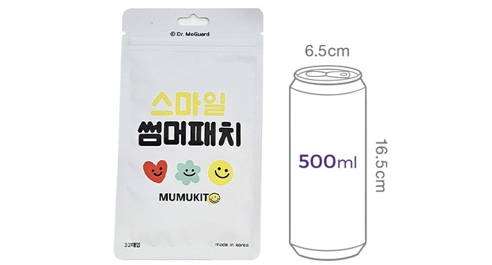 [무무키토] 스마일 썸머패치 32매