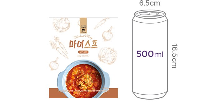 [더 테이블] 마녀스프 330g (닭가슴살)