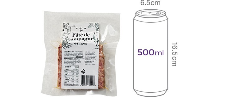 [메종조] 빠떼 드 깜빠뉴 100g (냉장)