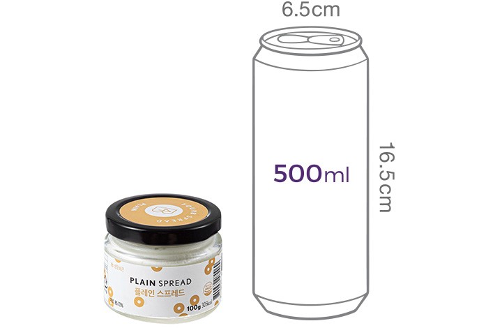 [포비베이글] 플레인 크림치즈 100g