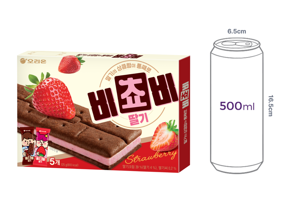 [오리온] 비쵸비 딸기 125g