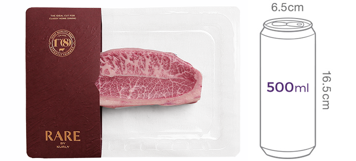 [RARE : 레어] 1++(8) 한우 아이본 스테이크 300g