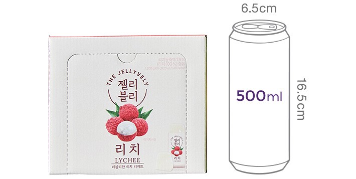 [젤리블리] 과즙젤리 메가팩 리치 (60g x 20입)