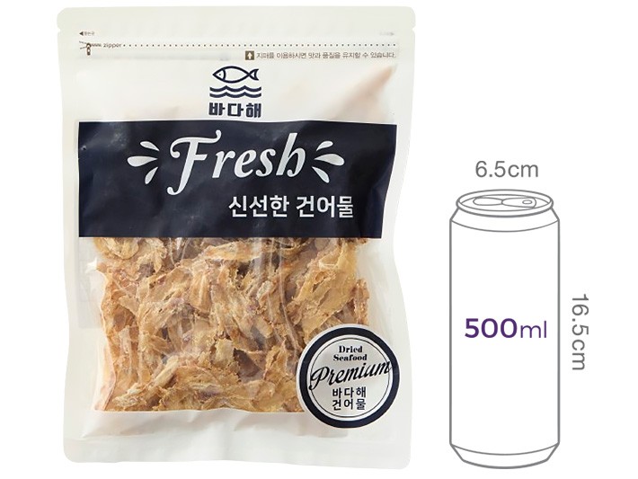 [바다해] 구운 쥐포채 200g