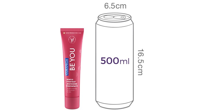 [큐라덴] #수박맛 큐라프록스 BEYOU치약 60mL PINK