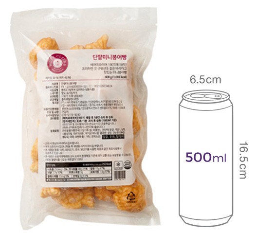 [밀클레버] 단팥 미니붕어빵 400g