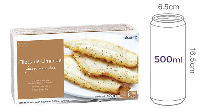 [Picard] 메뉘에르식 가자미 튀김