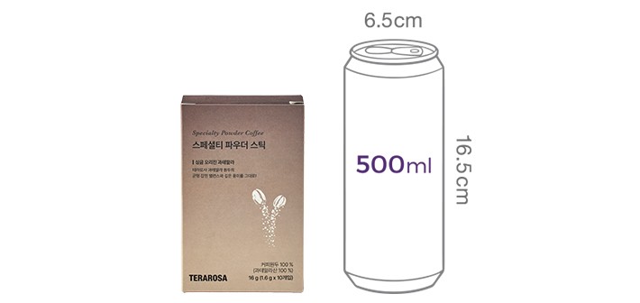 [테라로사] 스페셜티 파우더 스틱 과테말라(1.6g X 10개입)