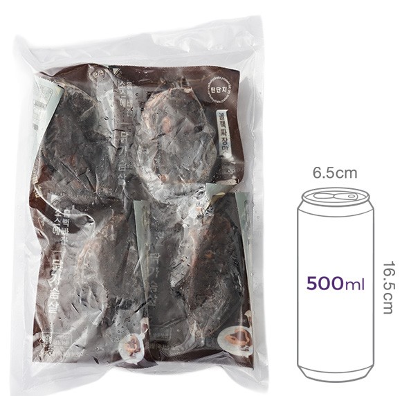 5.[탄단지] 소스 흠뻑빠진 닭가슴살 블랙짜장맛 (4개입)