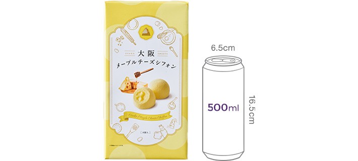 [일본 디저트 여행] 오사카 메이플 치즈 쉬폰 22g*8개입