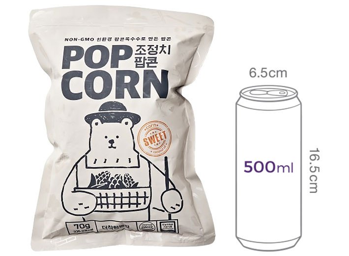조정치 팝콘 70g