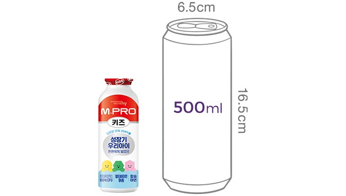 [한국야쿠르트] 발효유 엠프로 키즈 (5개입)