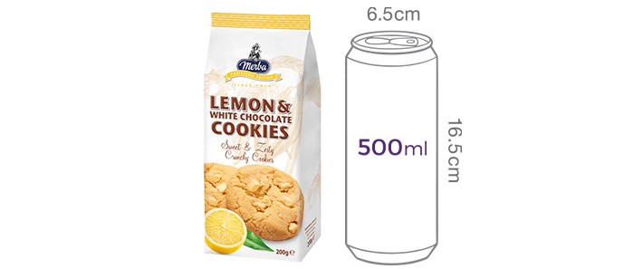 [메르바] 화이트초콜릿&레몬 쿠키 200g