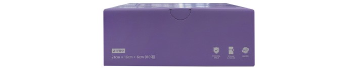 [컬리멤버스][Kurly's] BPA프리 이지 슬라이더 프레시 스탠딩 지퍼백 2종 혼합형(중형 40매+대형 40매) 