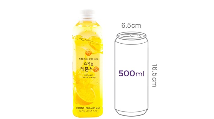 [자임] 유기농 레몬수 500mL
