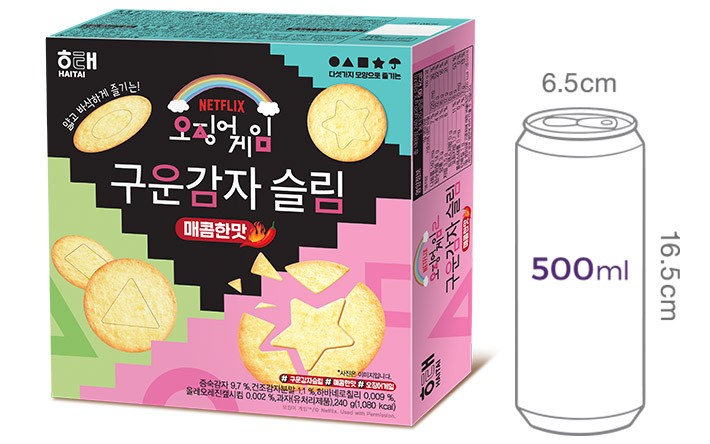 [해태] 구운감자슬림 매콤한맛 240g