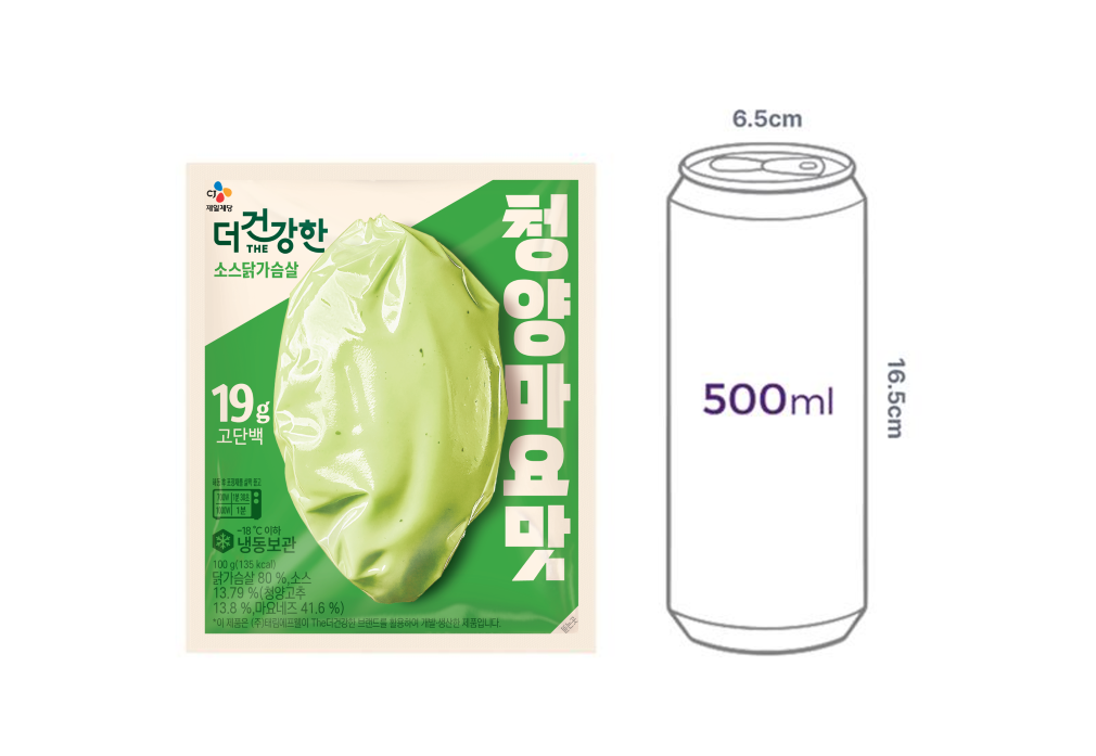 [더건강한] 소스 닭가슴살 청양마요 100g (냉동)