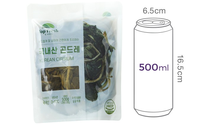 바로먹는 자숙 곤드레 500g
