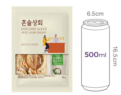[혼술상회] 오리지널 먹태 (소스포함) 30g