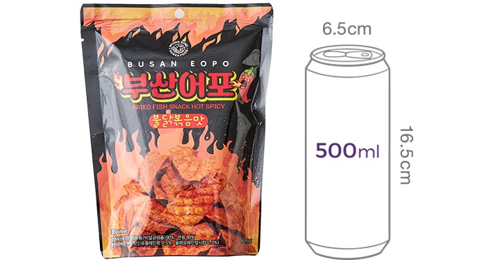 [부산어포] 튀긴 부산어포 불닭볶음맛 30g