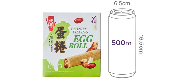 [러브앤러브] 땅콩 필링 에그롤 20g X 9개입
