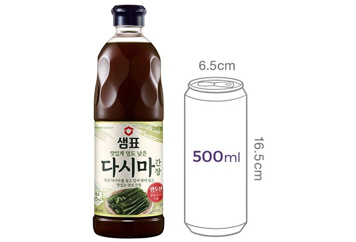 [샘표] 다시마간장 860ml