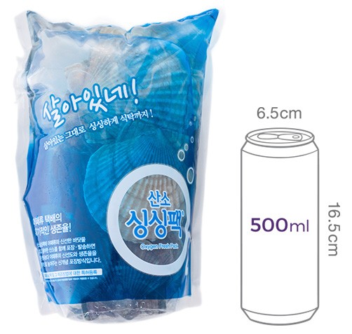 북해도산 대왕가리비 4-7미 1kg (생물)
