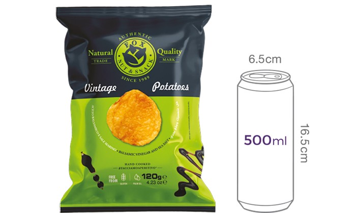 [폭스] 프리미엄 감자칩 발사믹비니거&솔트 120g