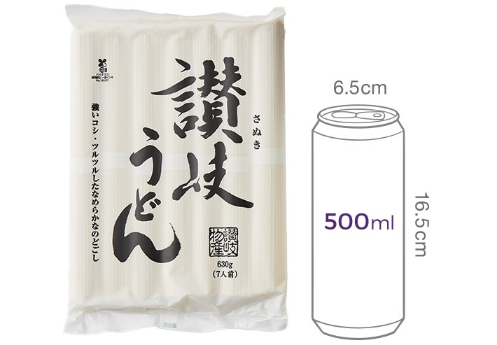 [사누키붓산] 사누키 우동 630g (대용량)