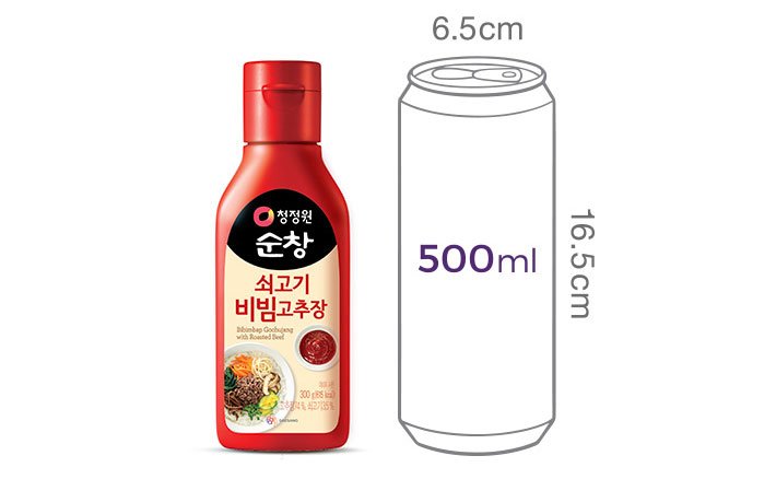 [청정원] 순창 쇠고기비빔 고추장 300g