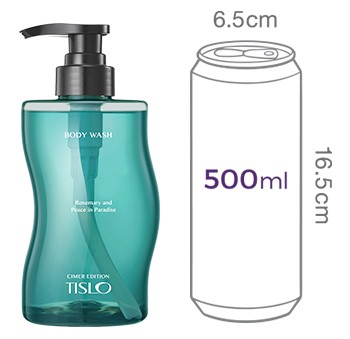 [티슬로] 씨메르 에디션 바디워시 500ml 세트 (워시 30ml&로션 30ml 트래블키트 증정) ##로즈마리 앤 피스 인 파라다이스