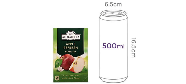 [아마드티] 애플리프레쉬 홍차 (2g X 20개)