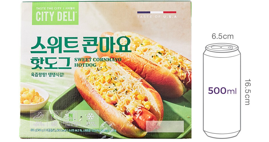[시티델리] 스위트콘마요 핫도그