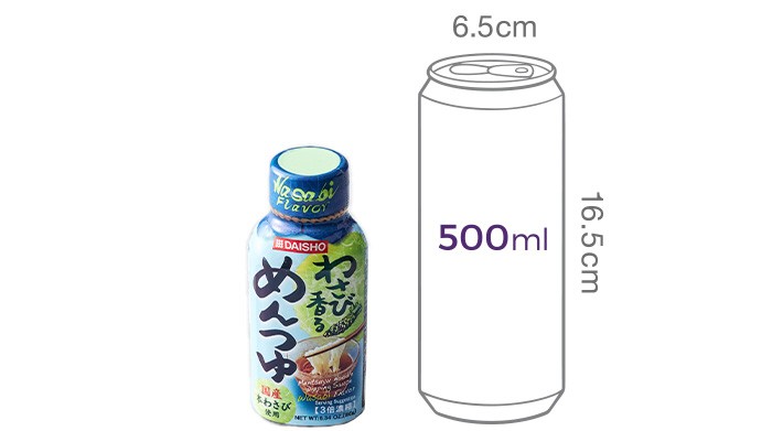 [다이쇼] 와사비 멘쯔유 소스