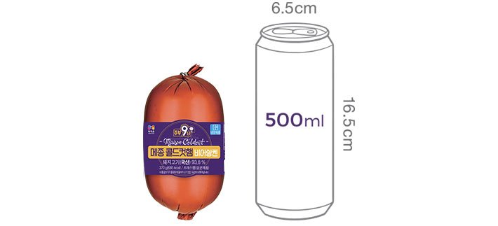 [목우촌] 주부9단 메종 콜드컷햄 비어슁켄 370g