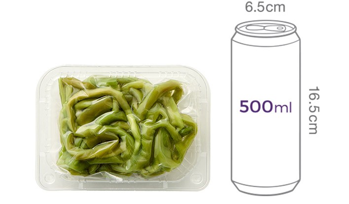 데친 궁채나물 250g 
