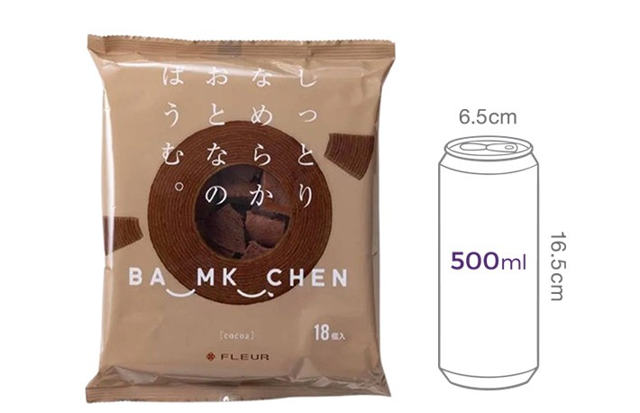 [플뢰르] 바움쿠헨 코코아맛 144g