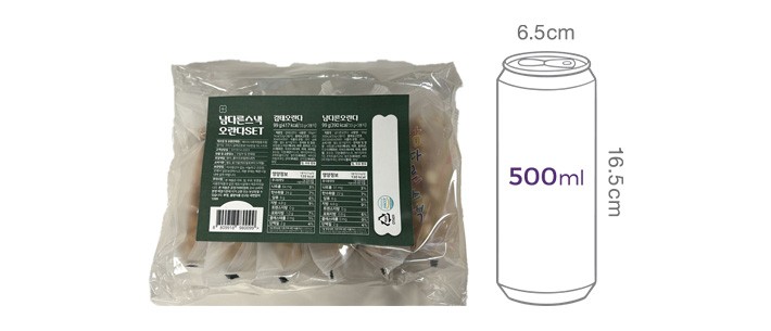 [남다른스낵] 감태&오리지널 오란다 (33g X 6개)