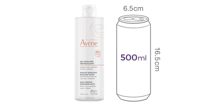 [아벤느] 미셀라 클렌징 워터 400mL*3ea 트리플 기획 (+200mL 추가 증정)