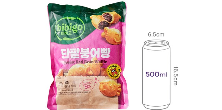 [비비고] 단팥 붕어빵 300g