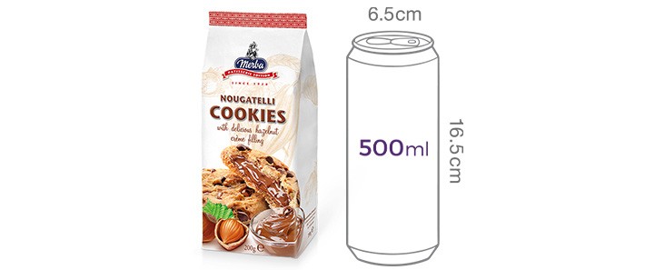 [메르바] 누가텔리 쿠키 200g