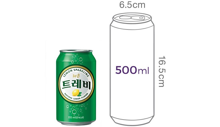 [트레비] 탄산수 레몬 (355mL X 6개)