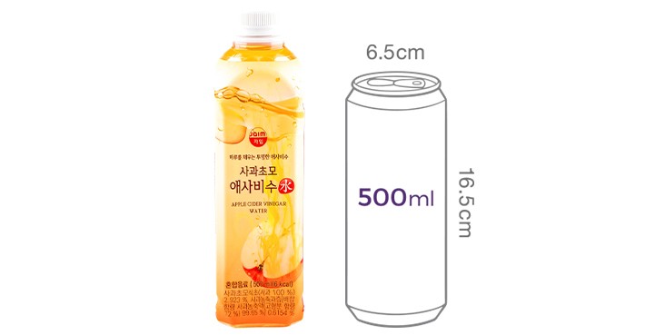 [자임] 사과초모 애사비수 500mL