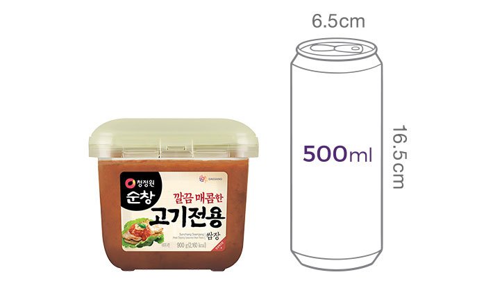 [청정원] 순창 깔끔 매콤한 고기전용 쌈장 900g