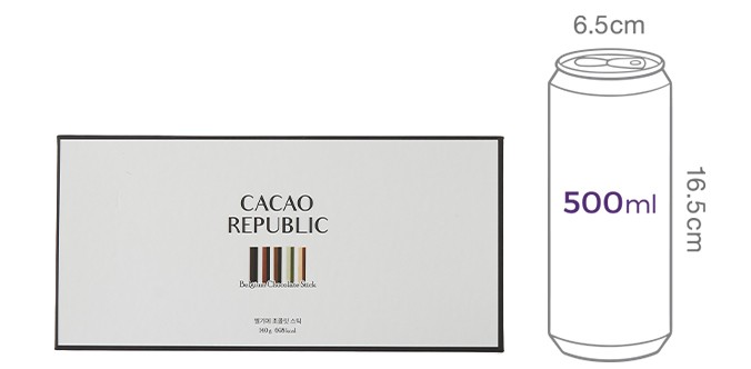 [카카오리퍼블릭] 벨기에 초콜릿 스틱 10구